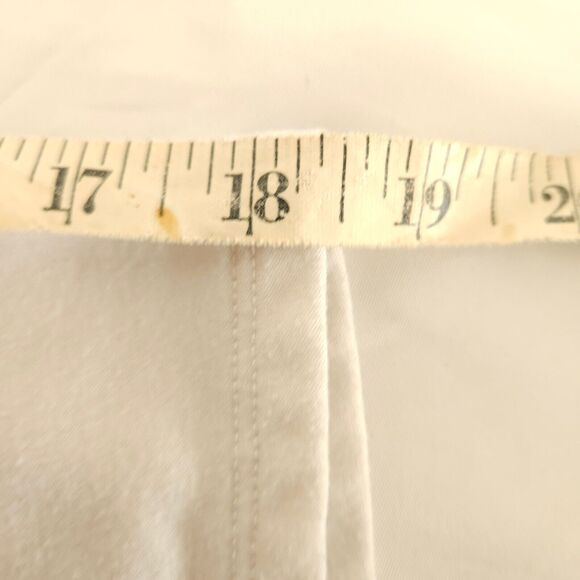 Chico's 2 Womens 12 White Hardware Detail Keyhole 3/4 Sleeve Tunic Top - Picture 6 of 7